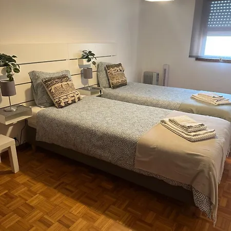 Boavista Premium With Ac, Terrace- Parking ,supermarket And Metro T3 Daire *