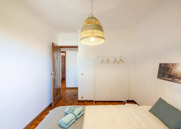 Boavista Premium With Ac, Terrace- Parking ,supermarket And Metro T3 アパート *